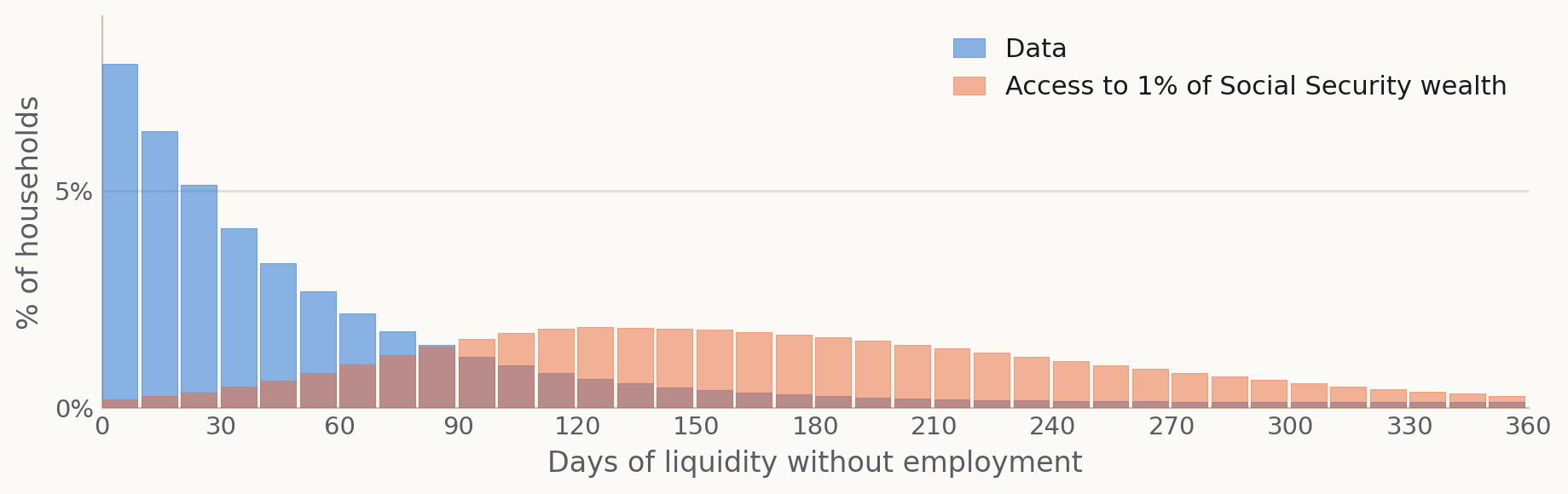 Relaxing Household Liquidity Constraints through Social Security